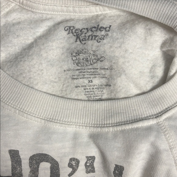 Recycled Karma Credence Who’ll Stop The Rain Oversized XS Crew Neck - Picture 5 of 5